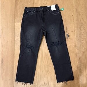 GAP High Rise Cheeky Straight Jeans
